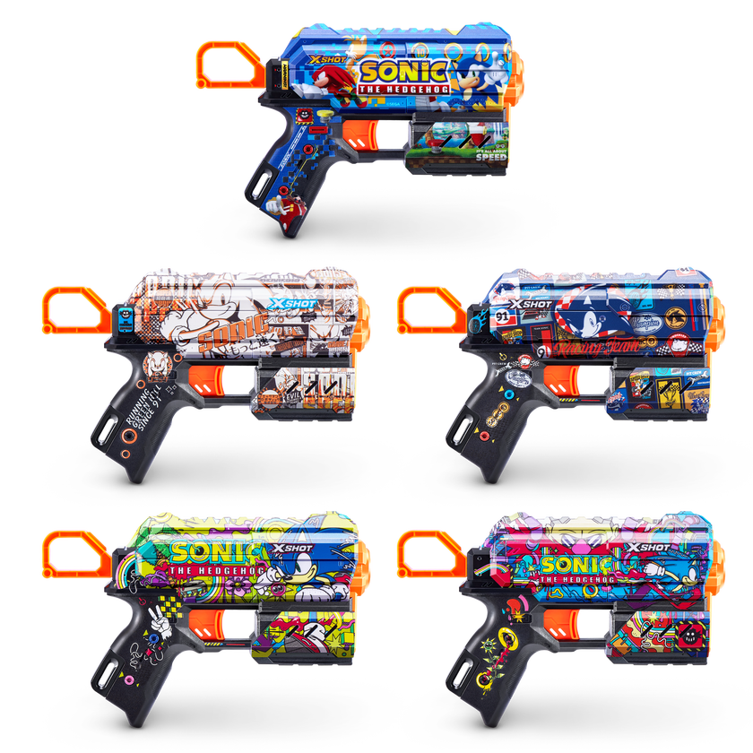 XSHOT SKINS-FLUX (8 piler) SONIC