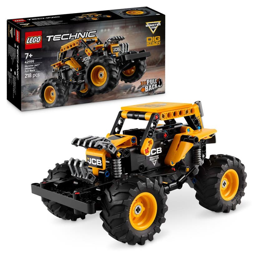LEGO Technic 42199, Monster Jam™ DIGatron™ med tilbakesporing