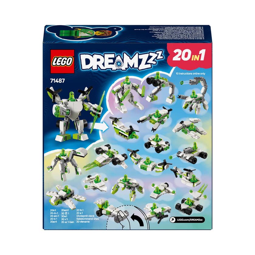 LEGO DREAMZzz 71487, Eventyr med Z-Blob-robot og kjøretøy