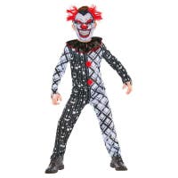 Halloween - Halloween Skummel Klovn 7-8 år