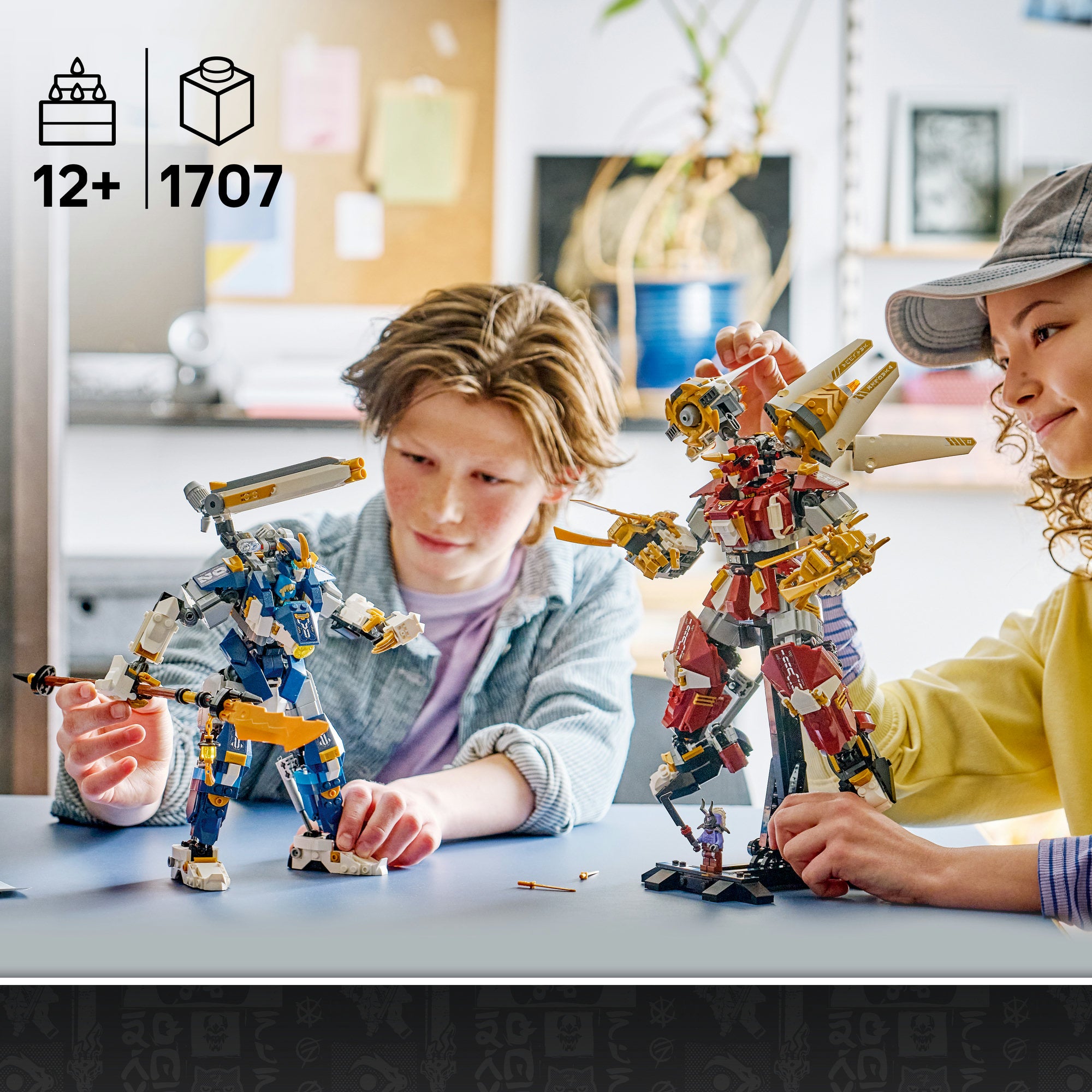 LEGO® NINJAGO® LEGO® NINJAGO® Titan-tvillingroboter actionfigurer 71870