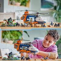 LEGO City 60437, Jungelhelikopter og baseleir