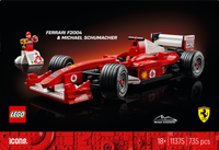 LEGO® Icons Ferrari F2004 og Michael Schumacher, bil 11375