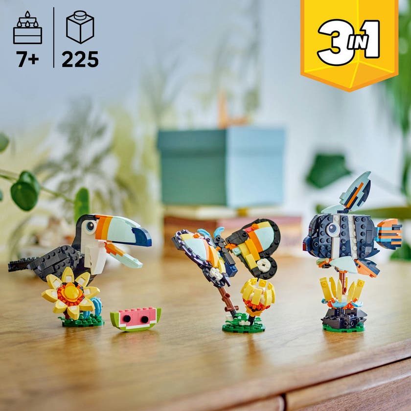 LEGO Creator 31173, Ville dyr: Tropisk tukan
