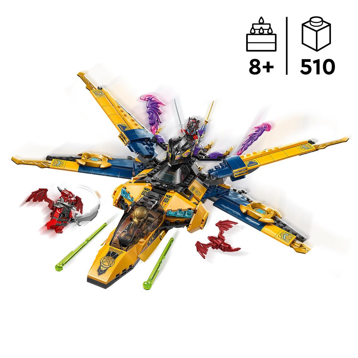 LEGO Ninjago 71833, Ras og Arins superstormplan