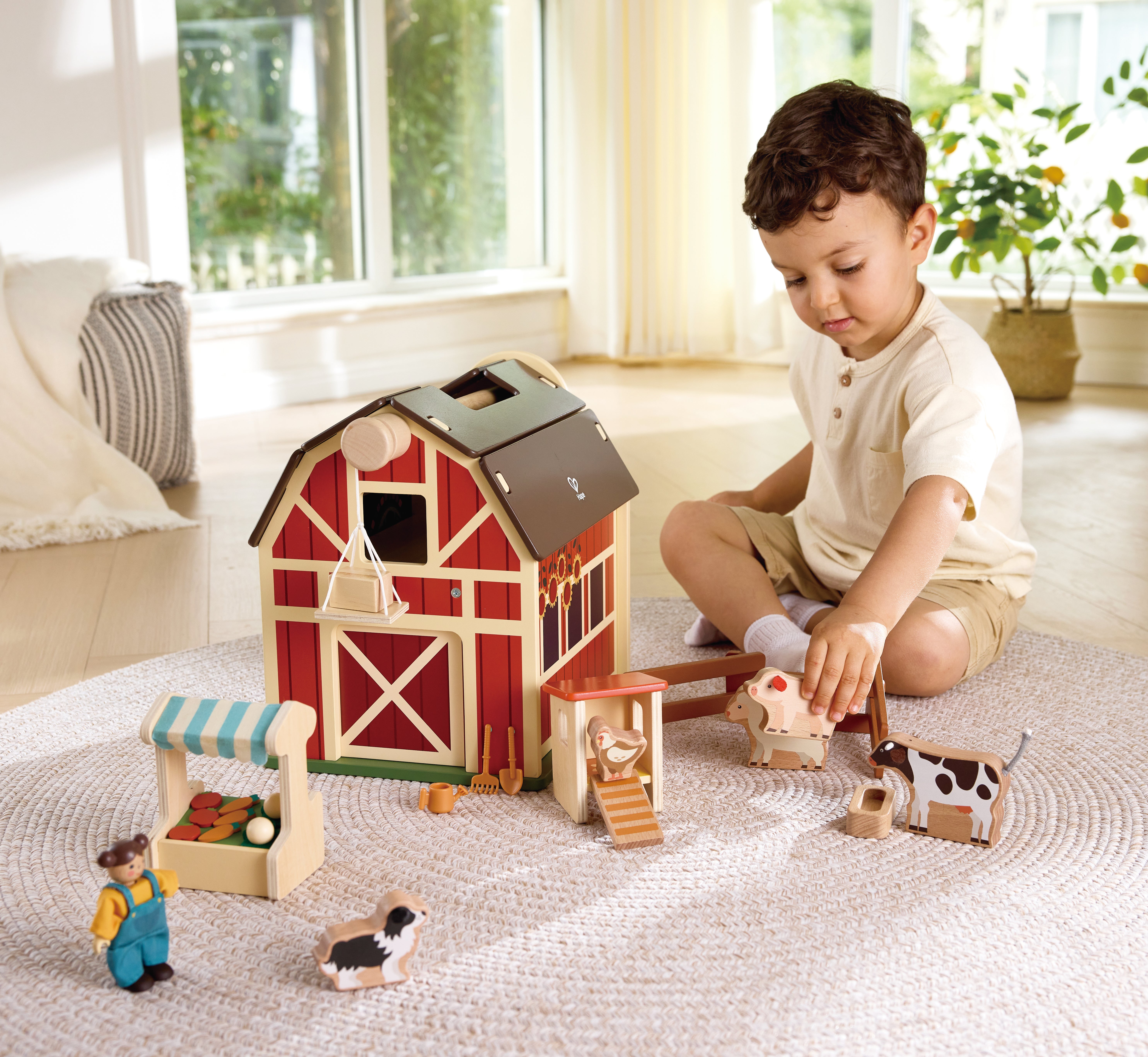 Hape Happy Farm Bondegårdsett