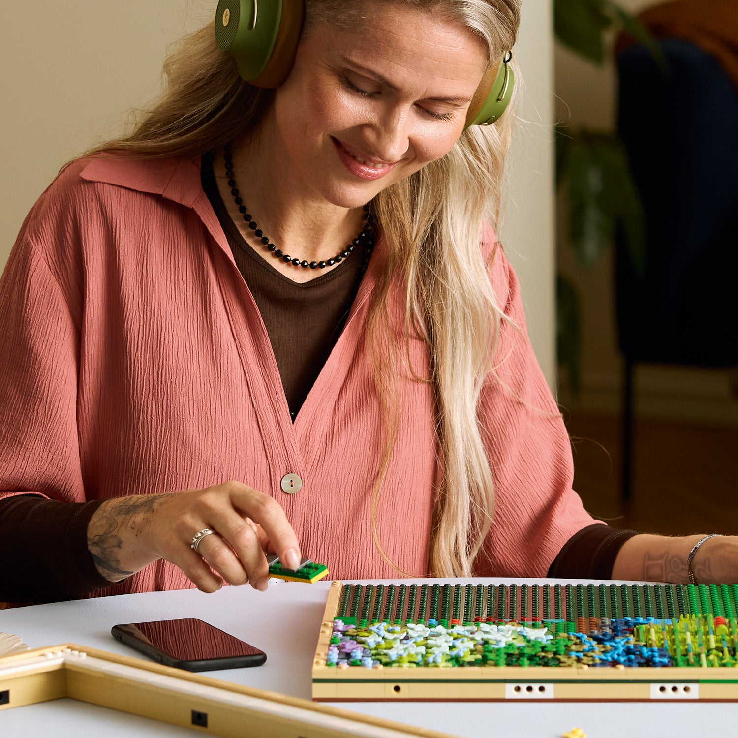 LEGO® Art Claude Monet – Den japanske broen over vannliljedammen. Impresjonistisk veggkunst 31220