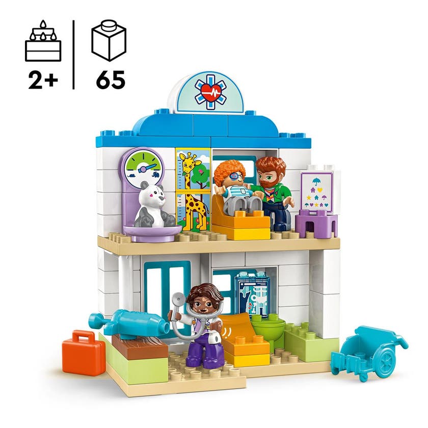 LEGO DUPLO Town 10449, Første gang: Besøke legen