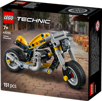 LEGO® Technic Gul motorsykkel, lekebyggesett 42225