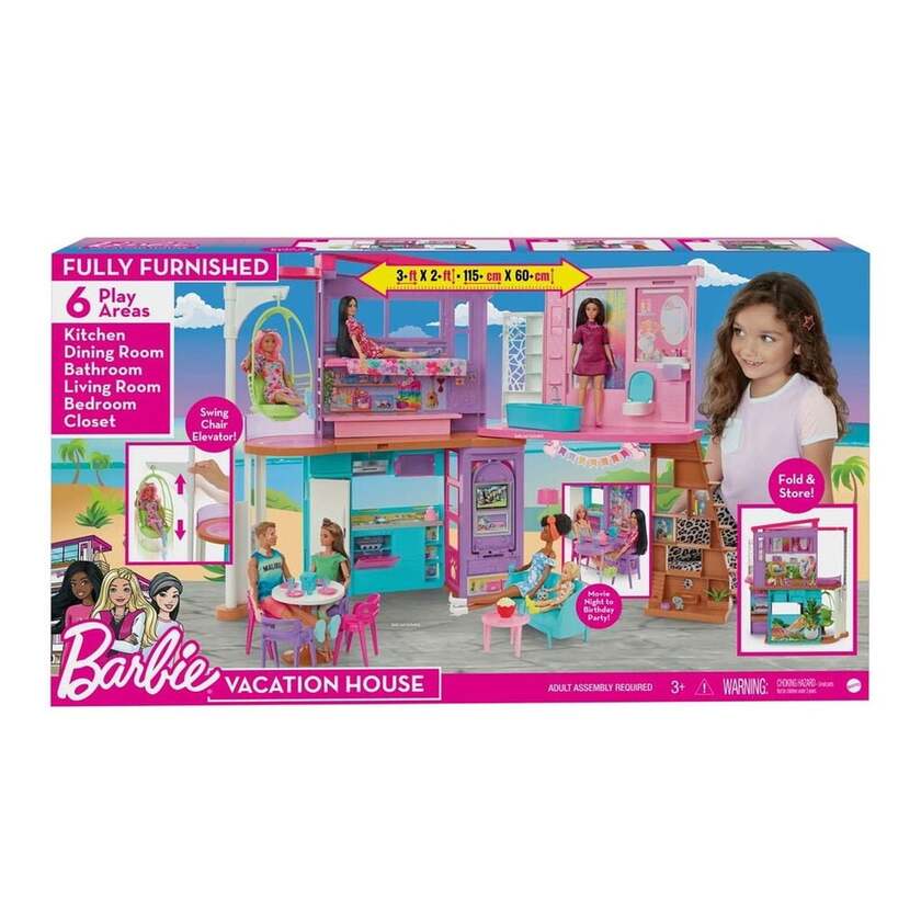 Barbie 2022 Malibu-hus