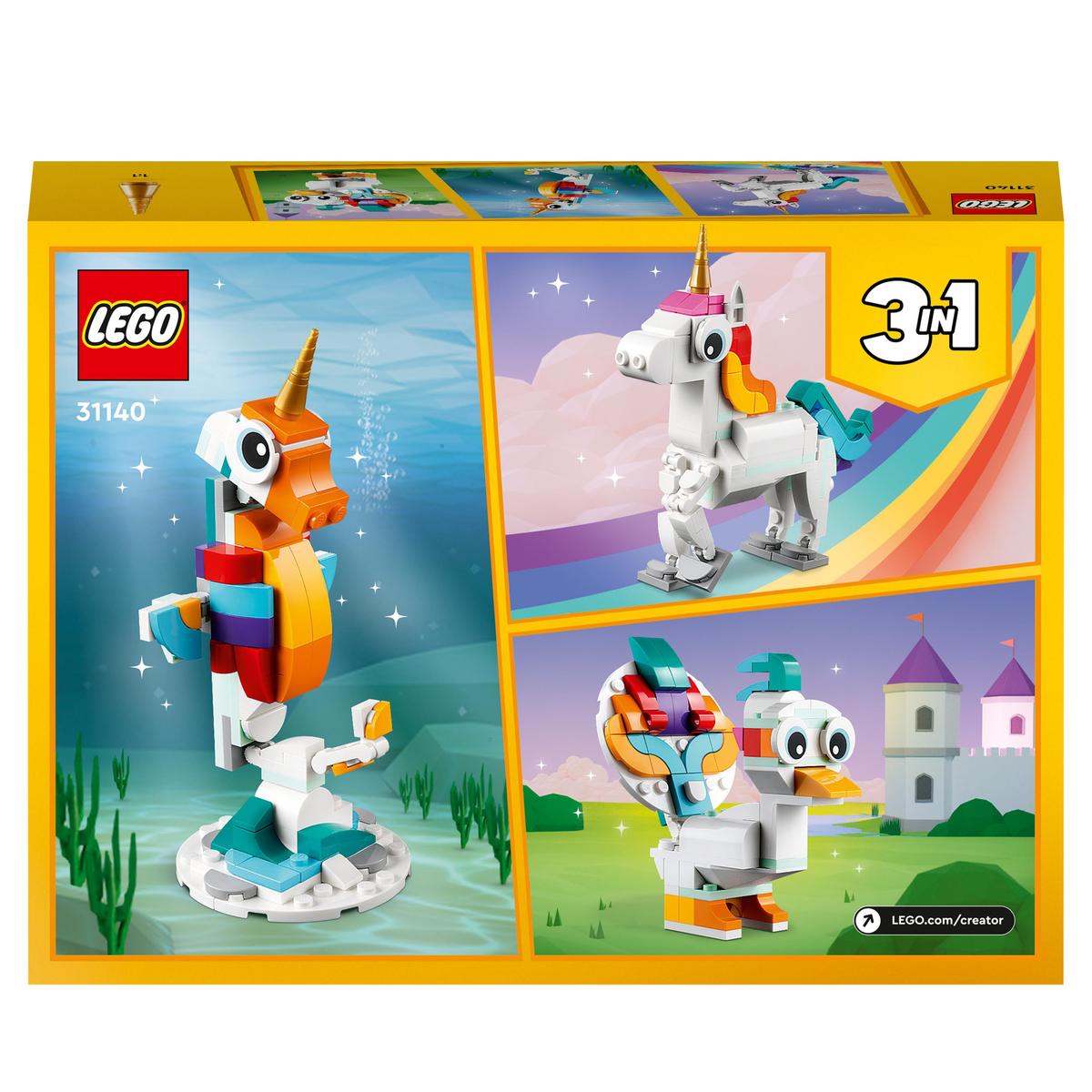 LEGO Creator 31140, Magisk enhjørning