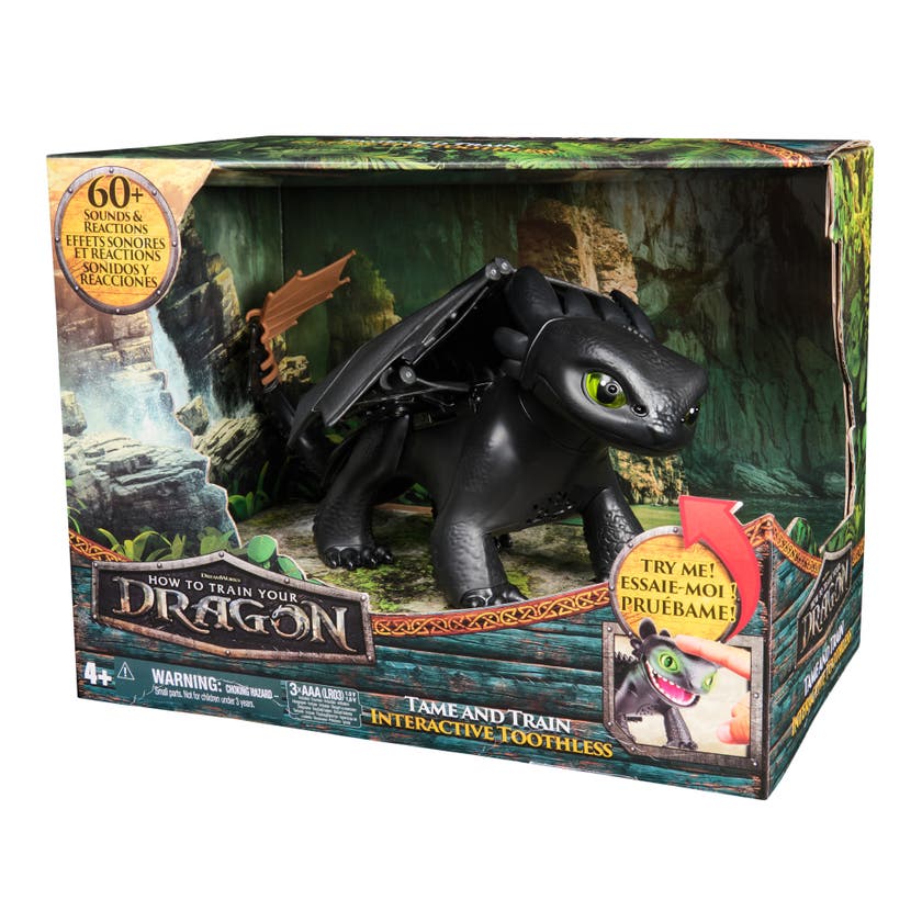 Dragons Film Temme og Trene Interaktiv Toothless