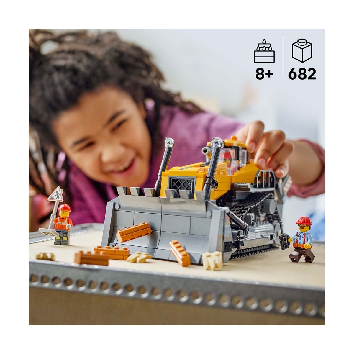LEGO City 60466, Gul bulldoser