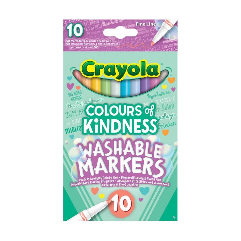 Crayola 10 Colours Of Kindness - Tusjer