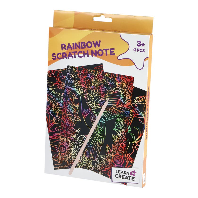 LAC, Papirskrap Regnbuefarger