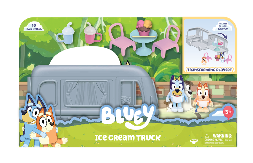Bluey, Ferieiskrembil