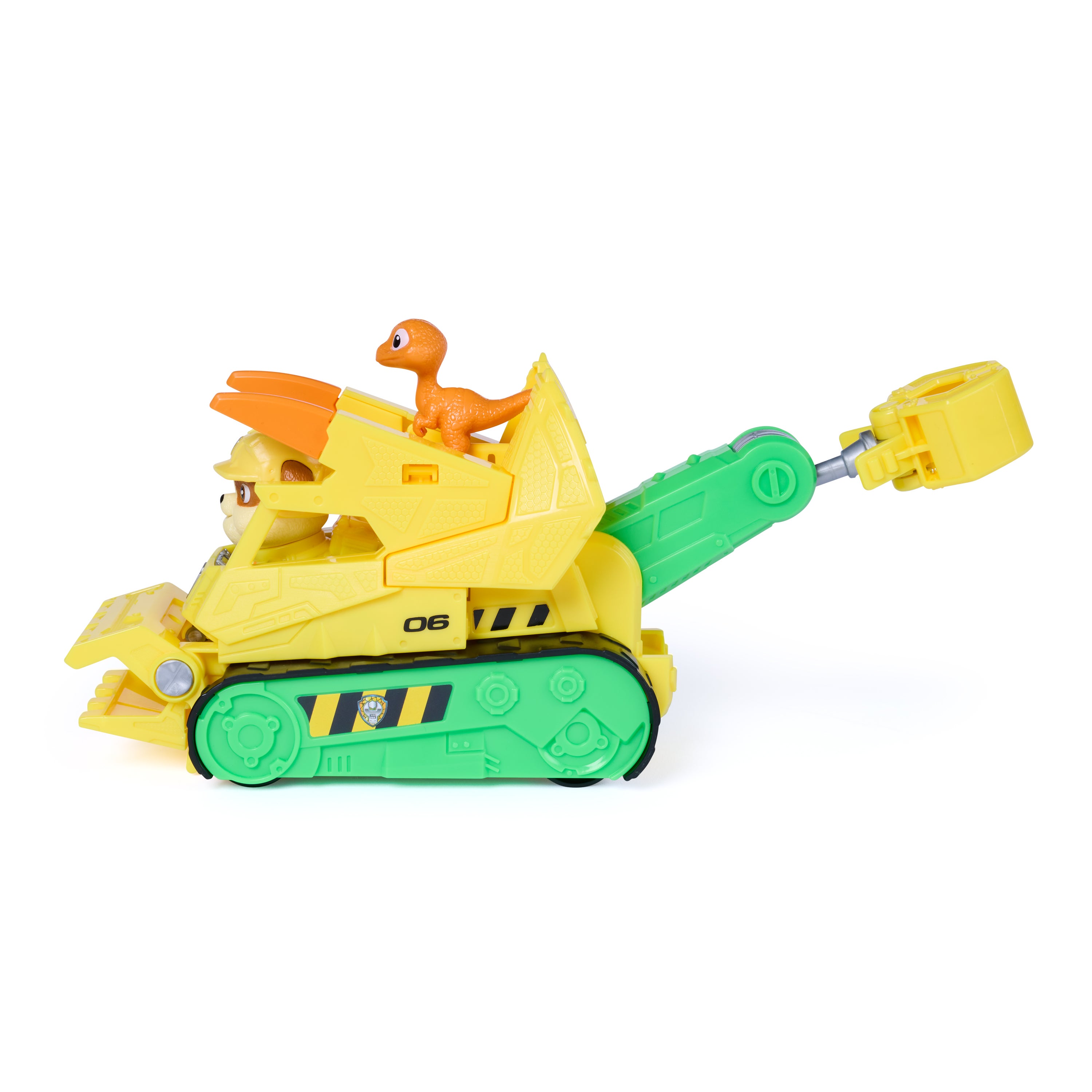 Paw Patrol Movie 3 Dino-kjøretøy Rubble