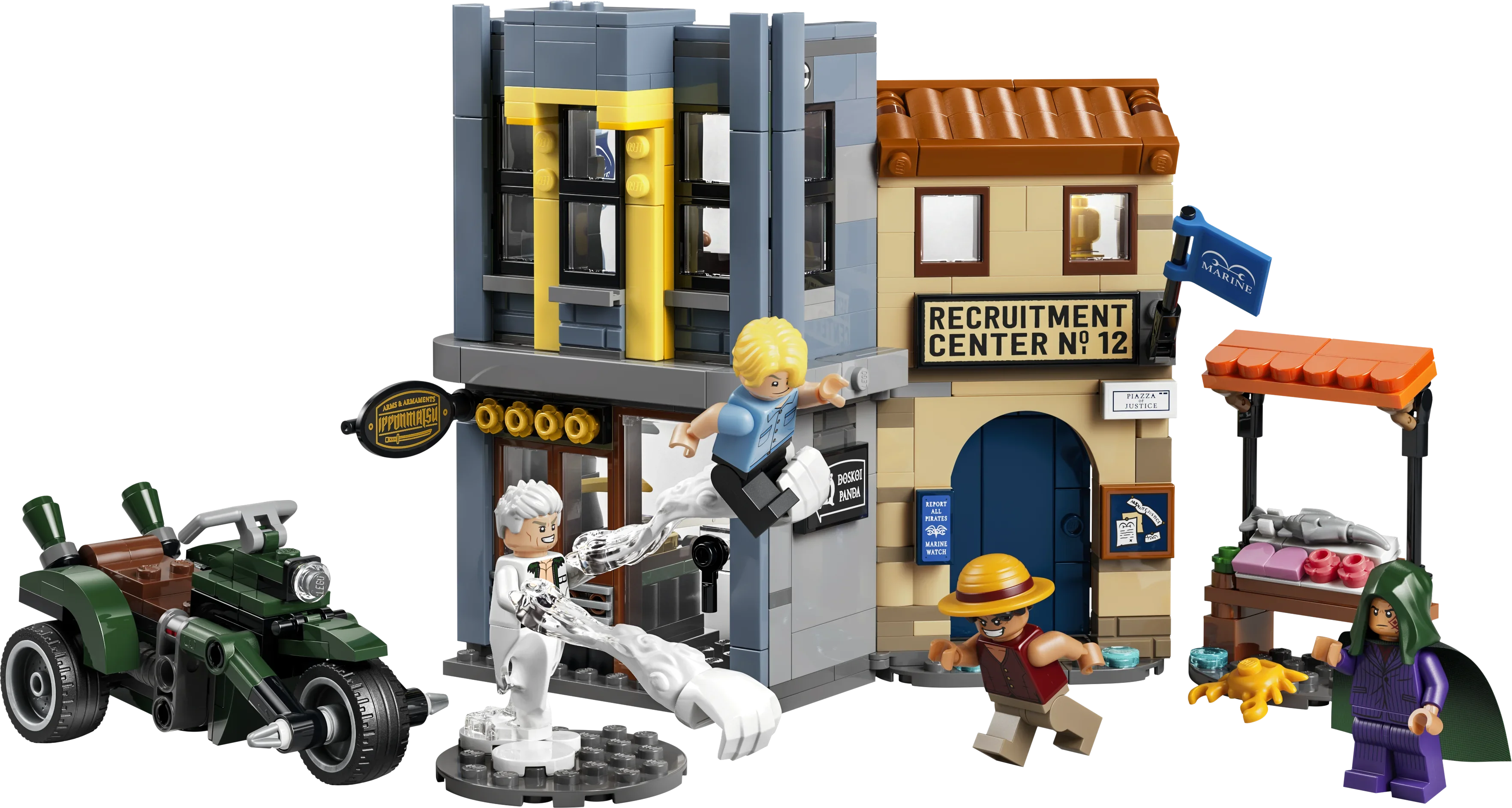 LEGO® ONE PIECE 75642 Kamp med kaptein Smoker
