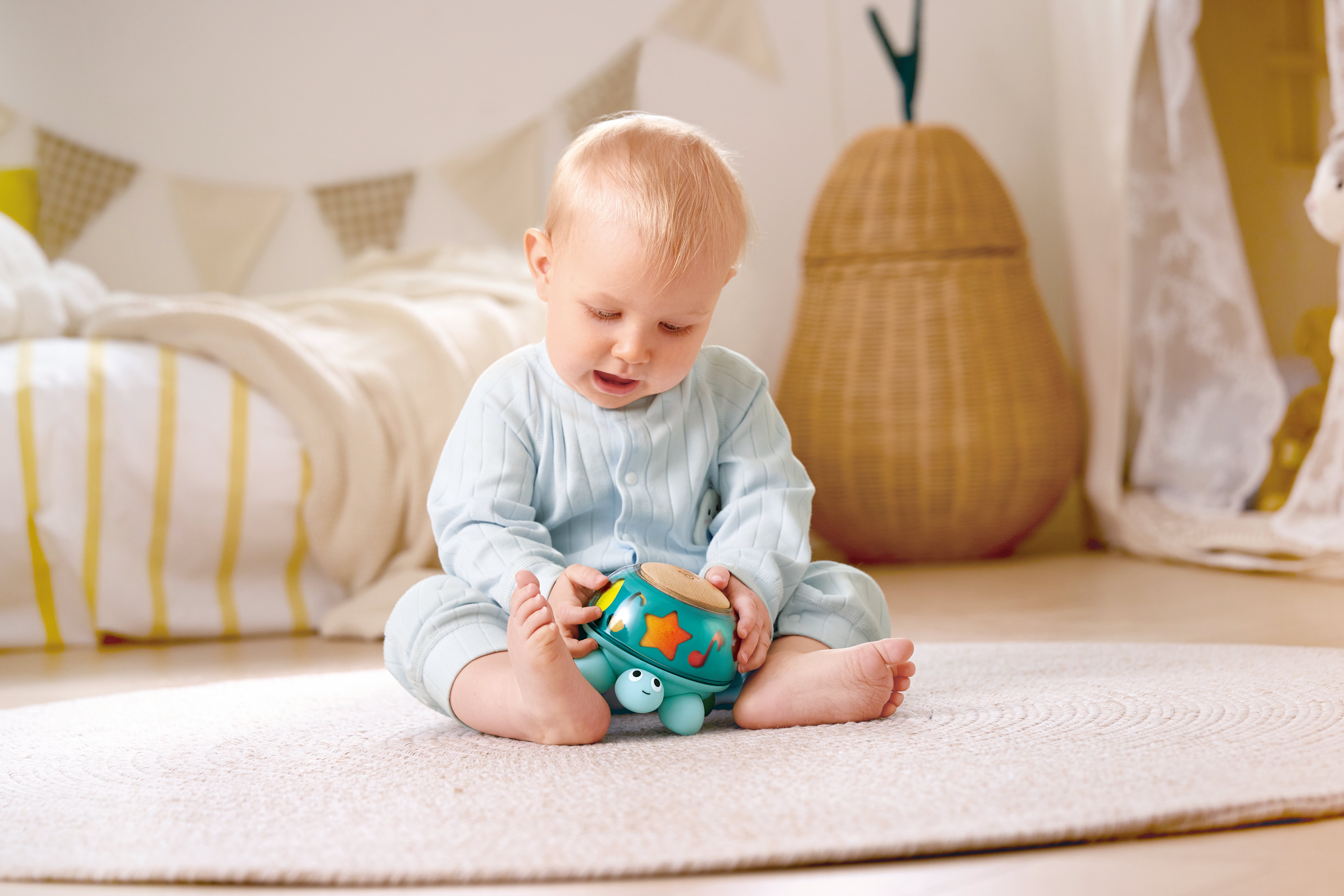 Hape Twist & Tune Musical Turtle – musikkskilpadde