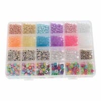 Pärlkitt pastell smiley & terning