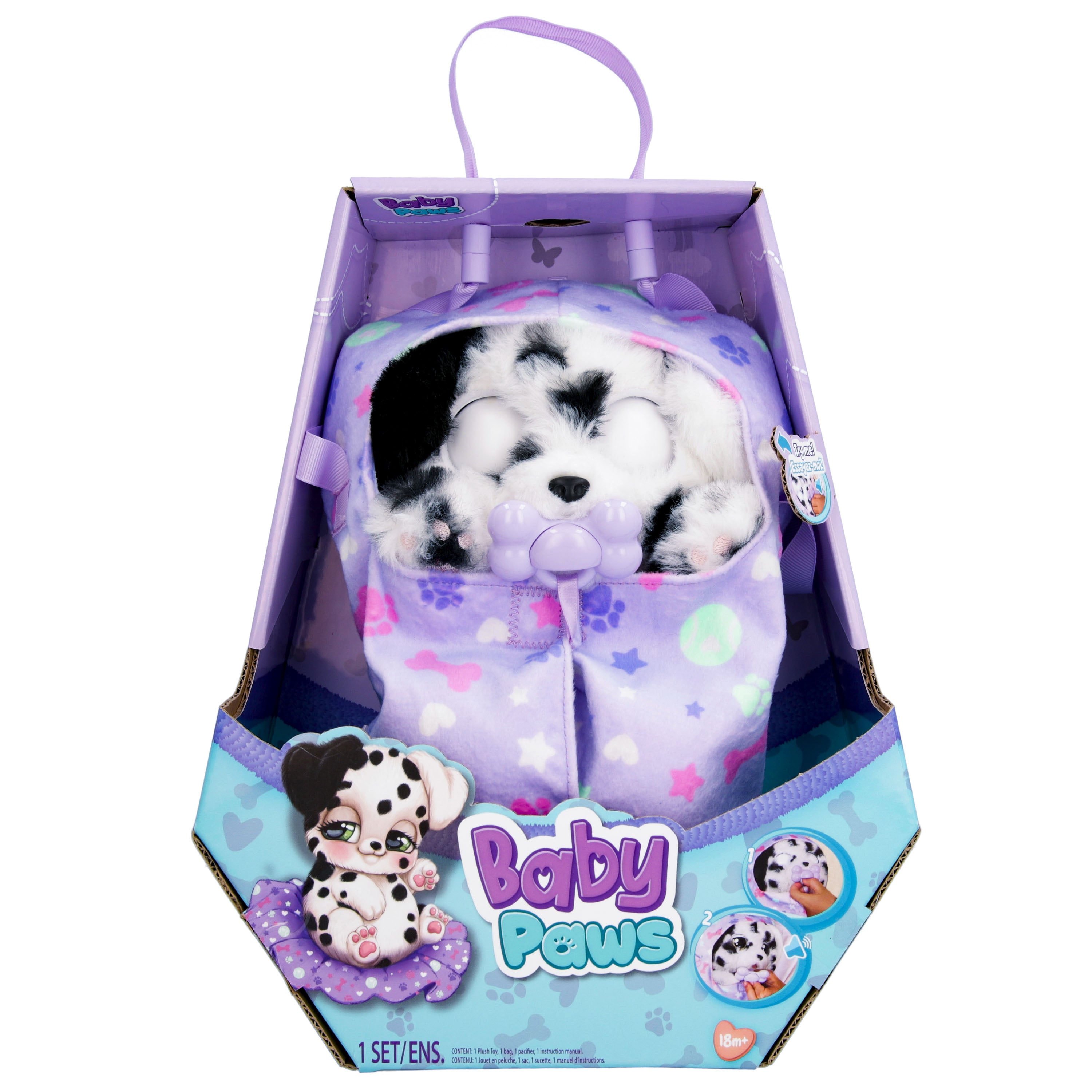 Baby Paws Spotty Dalmatian - Interaktiv kosedyr