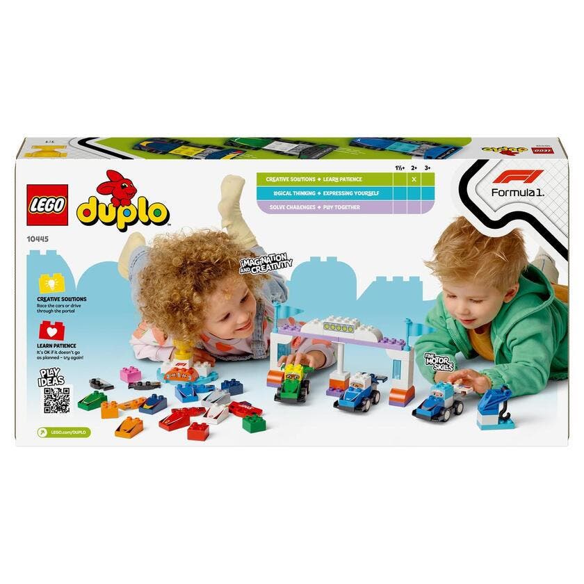 LEGO DUPLO Town 10445, F1® Team – racerbiler og sjåfører