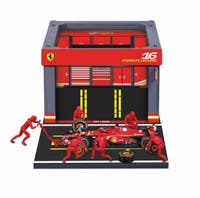 1:43 F1 Ferrari Sf-24 2024 Pit Pass Diorama Leclerc