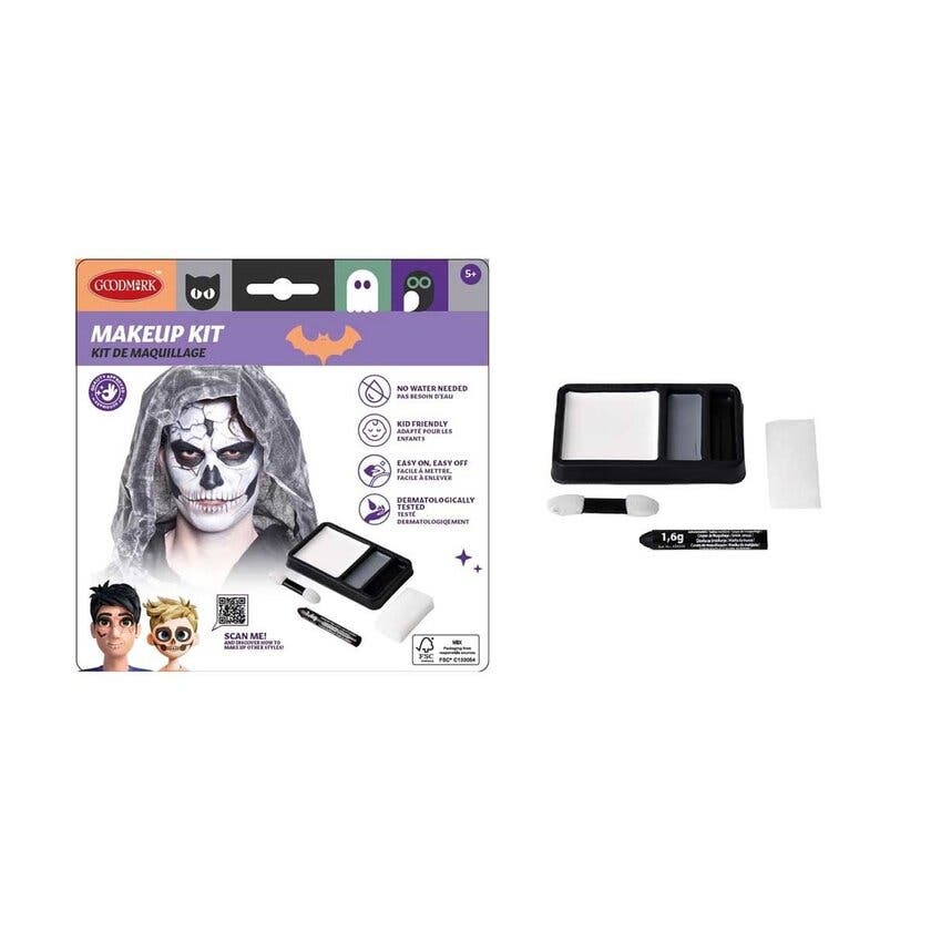 Halloween, Ansiktsmalesett Skjelett