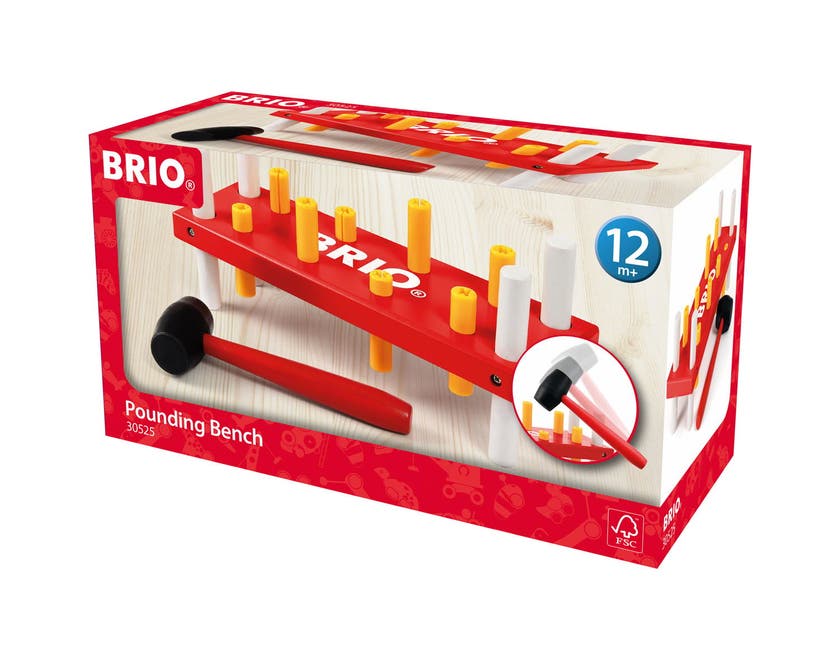 BRIO, 30525 Bankebrett rød