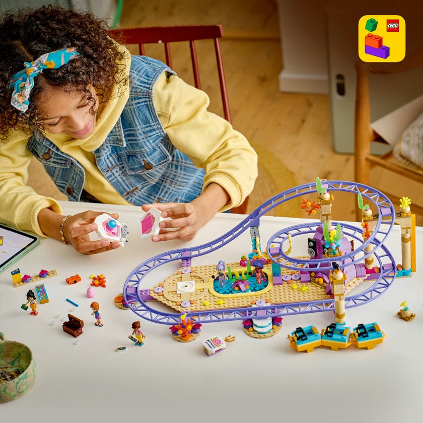 LEGO® Friends Berg-og-dal-bane med havfruetema, byggeleke 42703