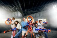 XSHOT Insanity Motorisert Rage Fire Gatling-pistol med stativ