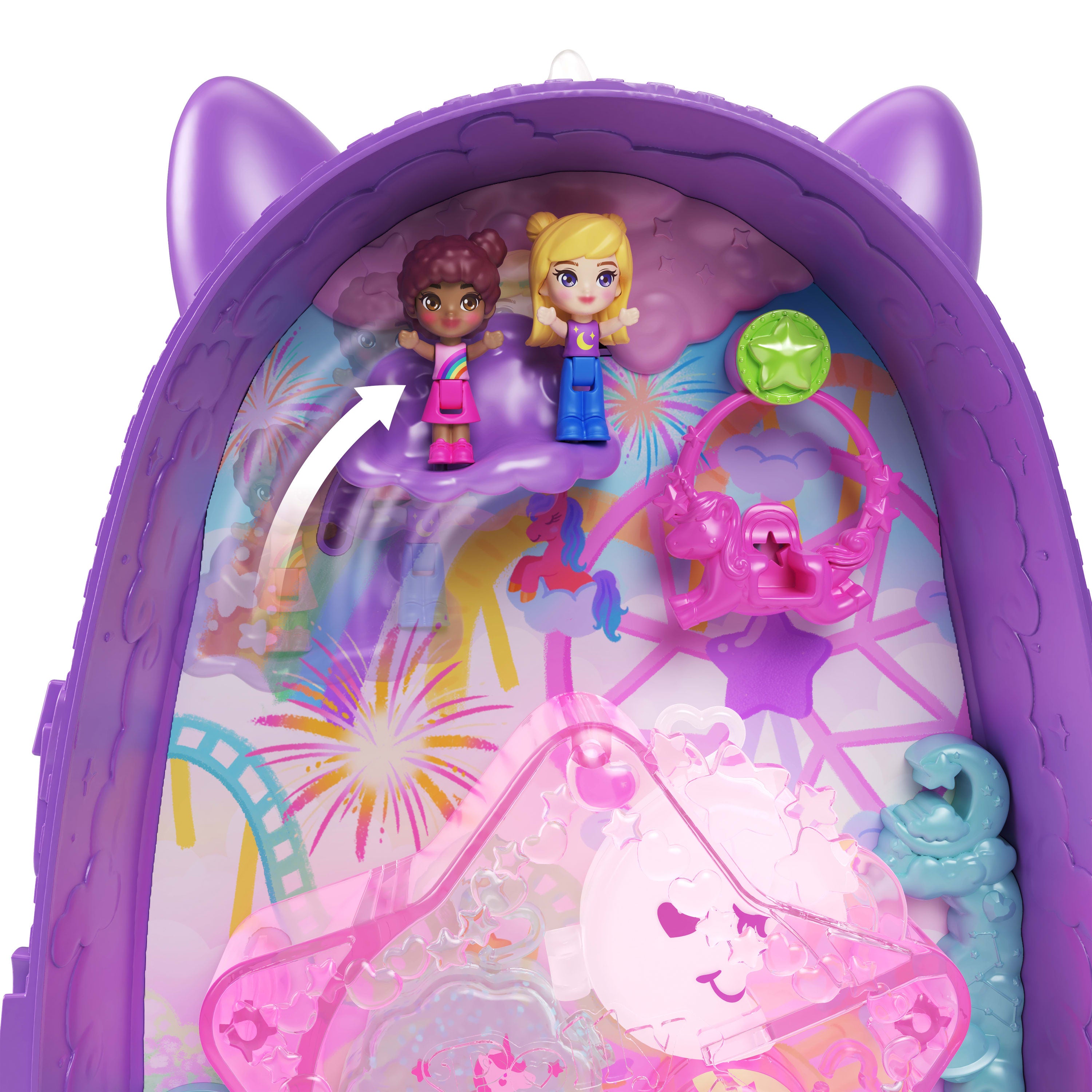 Polly Pocket Enhørning Reiseryggsekk Lekesett