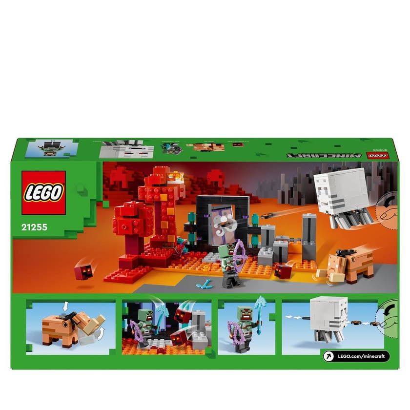 LEGO Minecraft 21255, Angrep ved Nether-portalen
