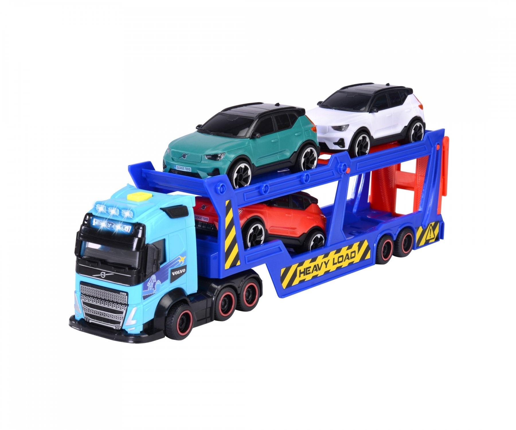 Dickie Toys Volvo FH 16 Biltransportør & Volvo XC40 Recharge