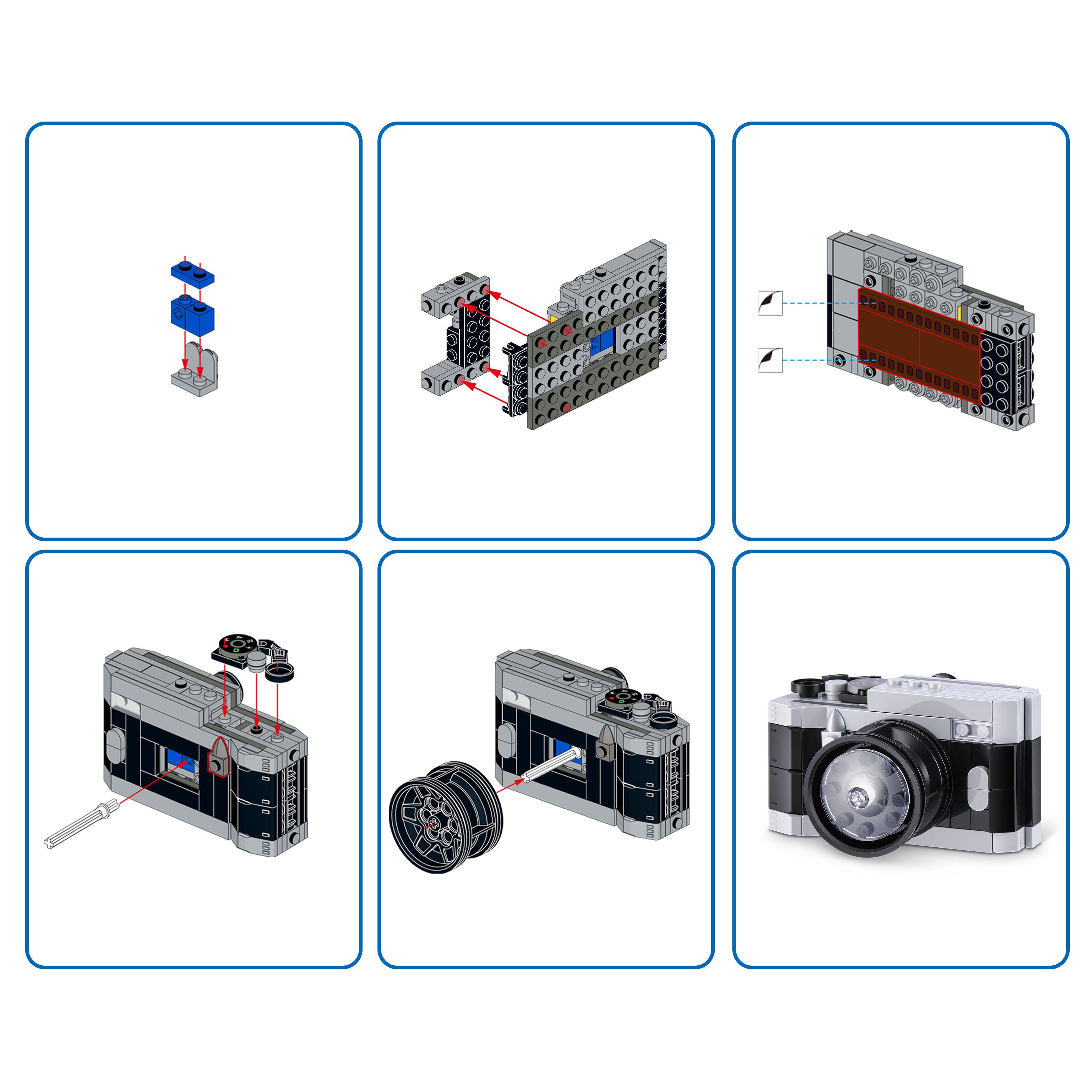 MAX Build More Premium Retro S2 Kamera by ZURU