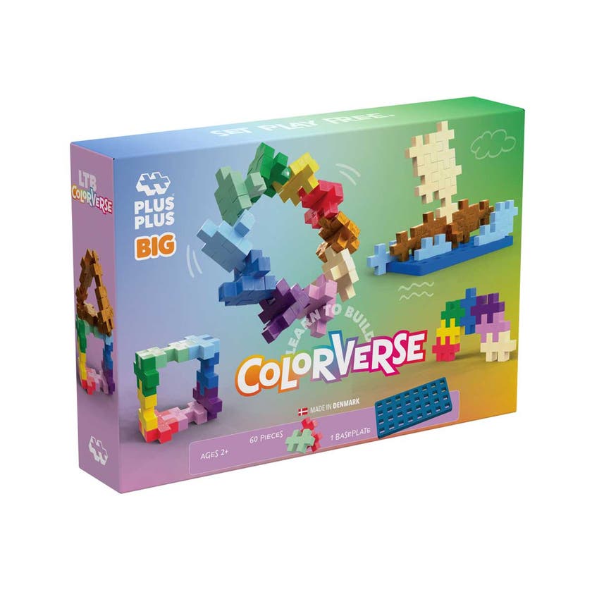 Plus-Plus BIG Lær å bygge, Colorverse