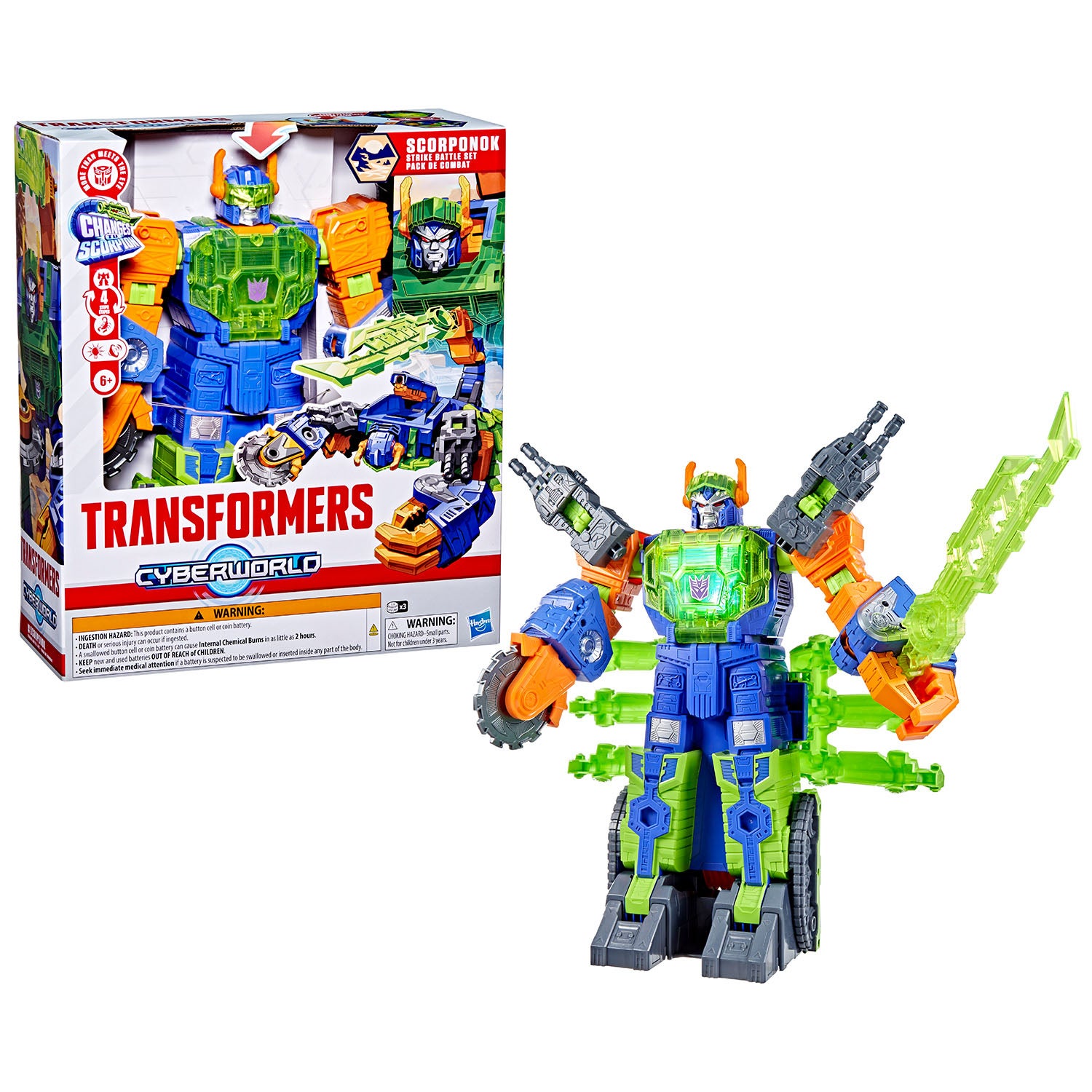 TRA CYBERWORLD SCORPONOK STRIKE BATTLE