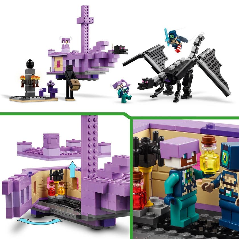 LEGO Minecraft 21264, Enderdragen og Enderskipet