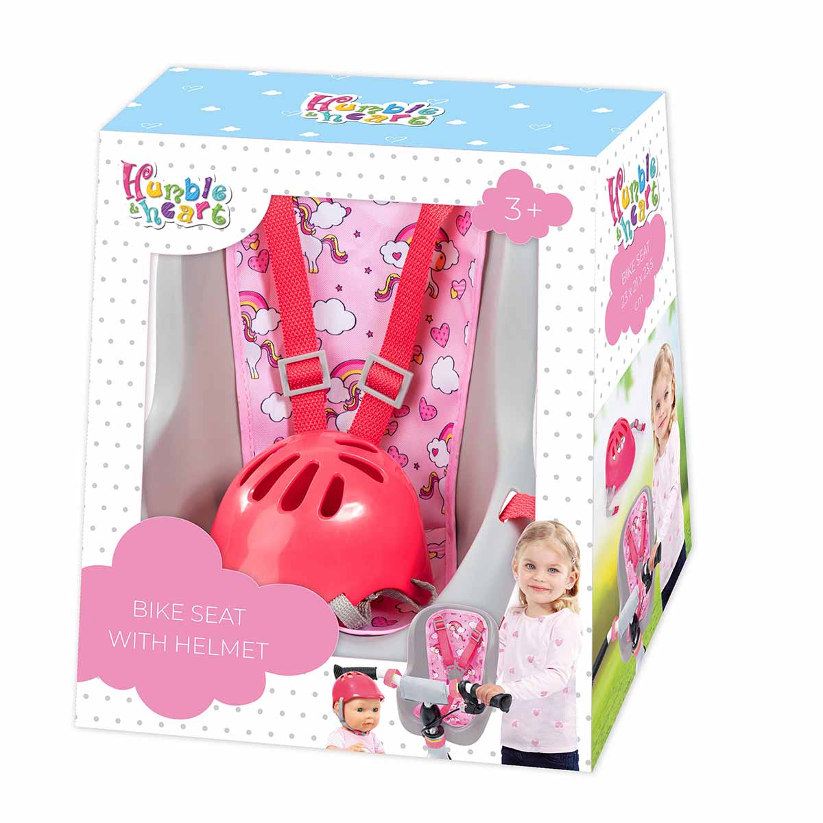 Humble & Heart, Sykkelsete med hjelm