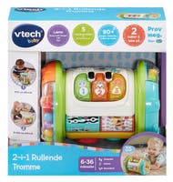 VTech 2-in-1 Rolling Explorer Drum
