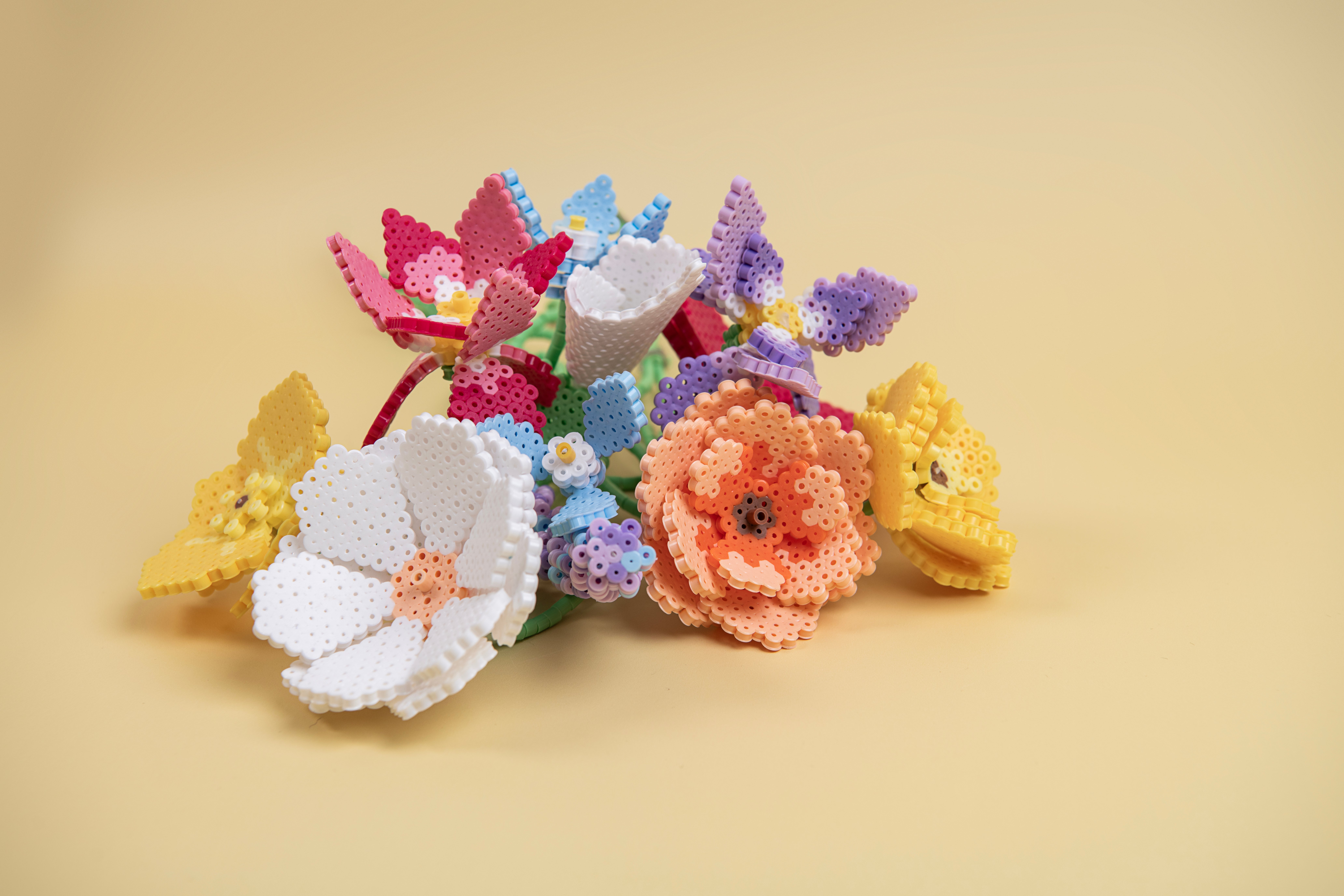 Rørperler Blomster 5000 stk