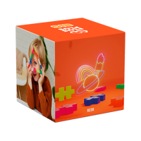 Plus-Plus BIG Neon Mix / 100 stk