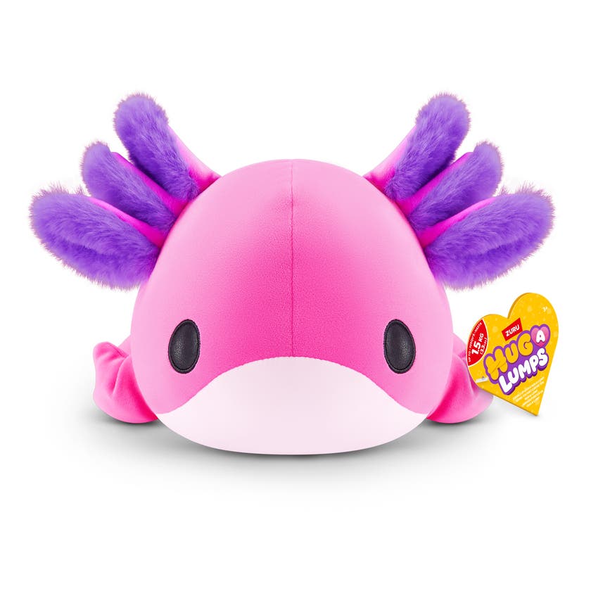 Hug-A-Lumps Axolotl Medium Ally - Viktet kosedyr