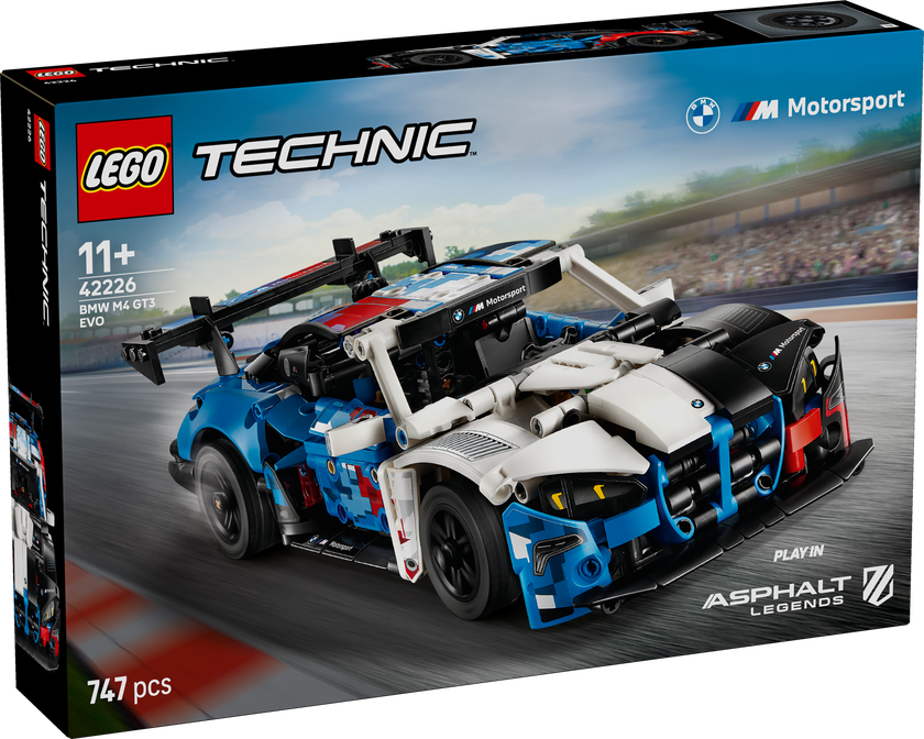 LEGO® Technic BMW M4 GT3 EVO-racerbil, modellsett 42226