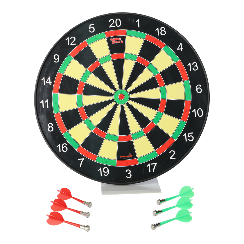 Magnetisk dartskive med 6 piler – Skills