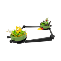 Pokemon Battle Disc Showdown Pikachu vs Larvitar