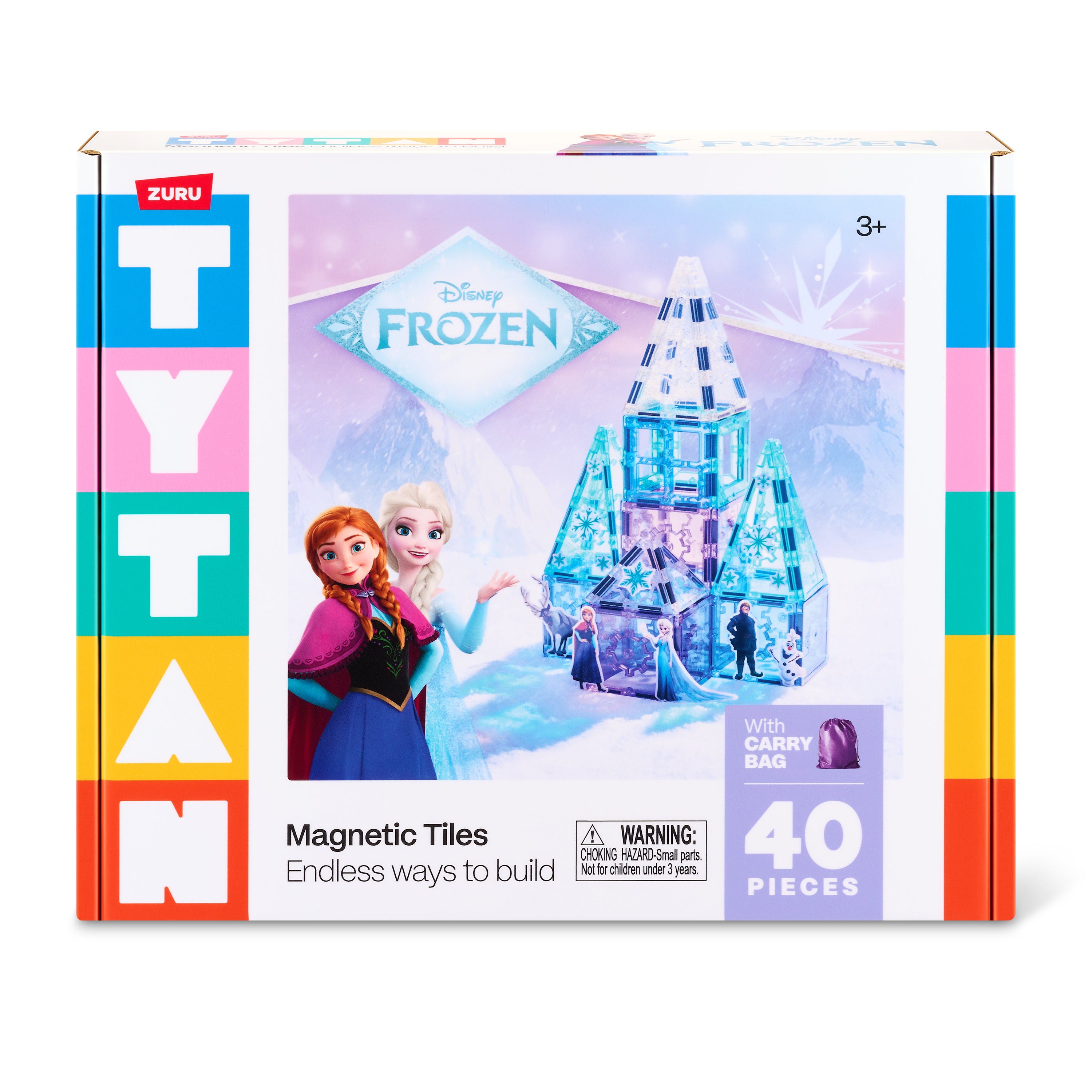 TYTAN Disney Frozen magnetiske byggeplater 40-biter