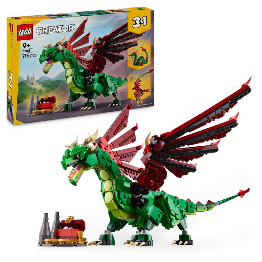 LEGO Creator 31161, Middelaldersk drage