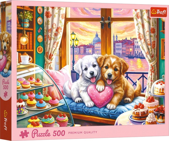 Trefl Puslespill Puppy Love 500 brikker