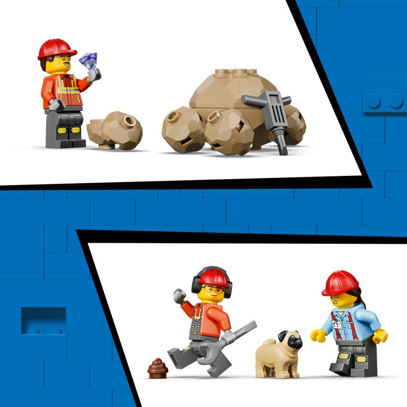 LEGO® City Dumper og frontlaster. Byggeleke 60494